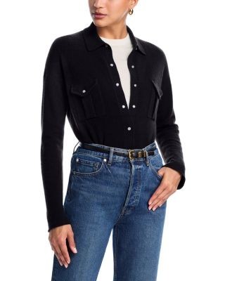 C by Bloomingdale's Cashmere Cashmere Polo Sweater - Exclusive