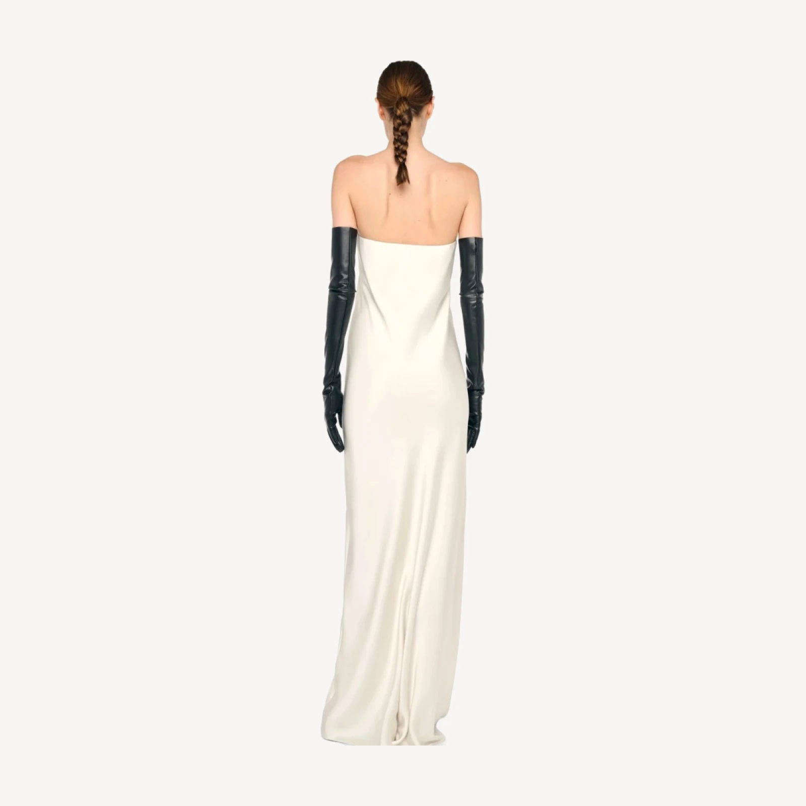 BIAS STRAPLESS GOWN