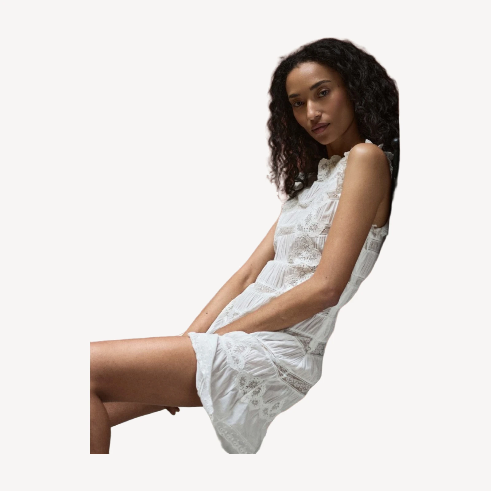 ADRIENNE DRESS -- SALT