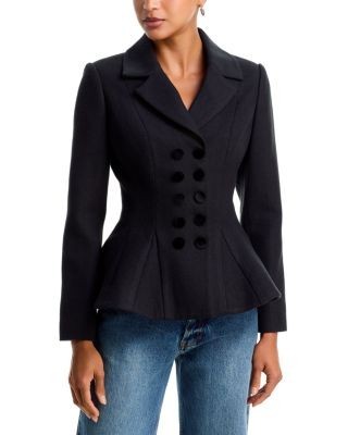 Aqua Peplum Slim Fit Blazer - Exclusive