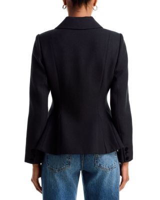 Aqua Peplum Slim Fit Blazer - Exclusive, photo 4