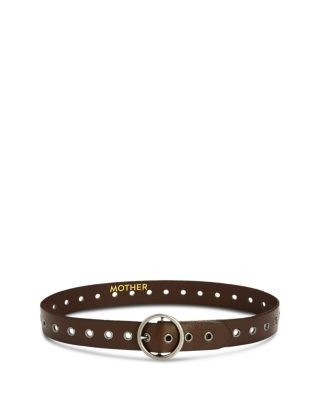 Mother Women's The Racer Leather Belt