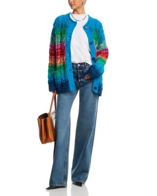 Mother The Biggie Cardigan Cableknit Sweater