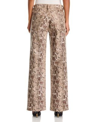 Mother The Maven Sneak High Rise Jeans in Royal Serpent