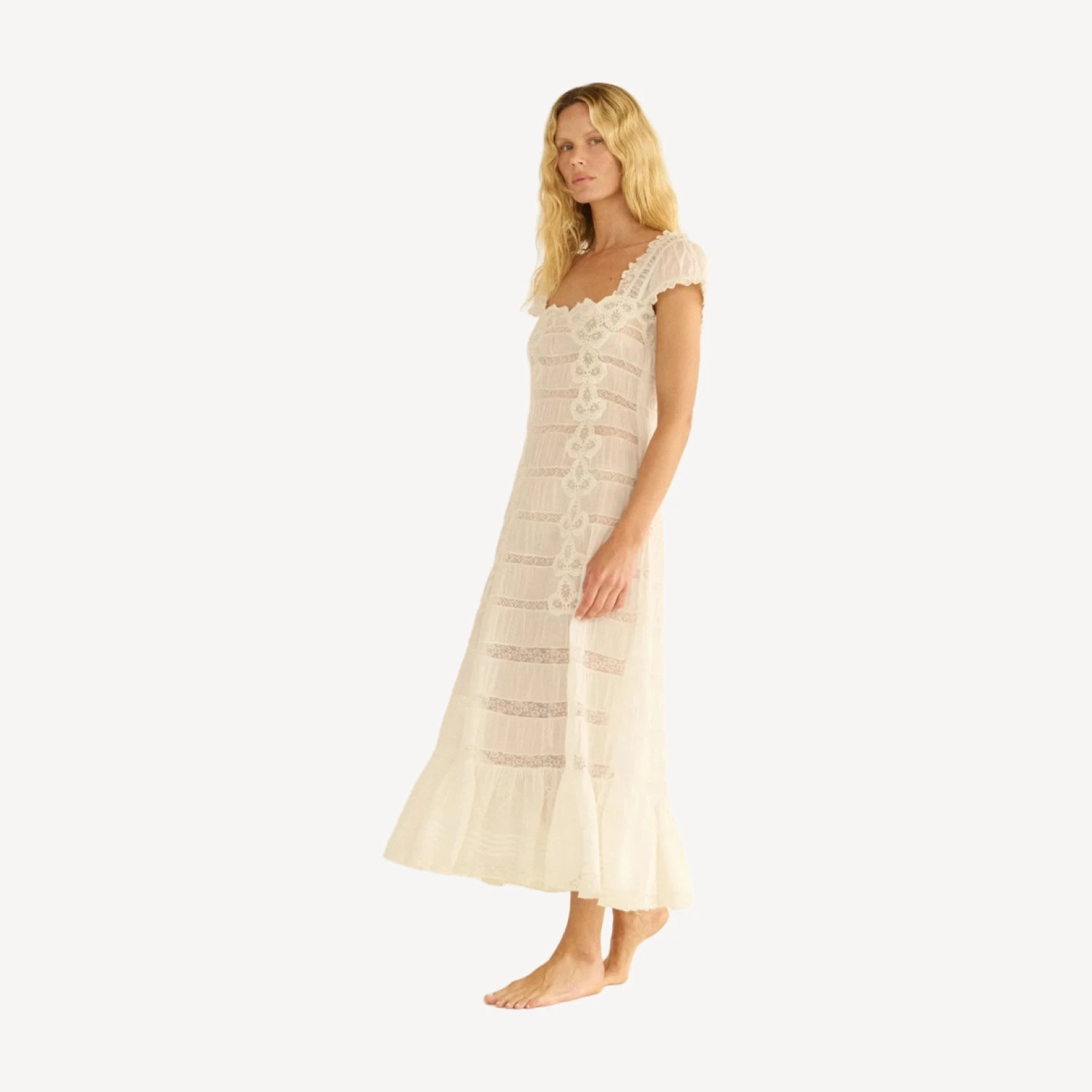ADELAIDE DRESS -- SALT