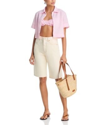 Simkhai Reeves Camp Cover Up Shirt