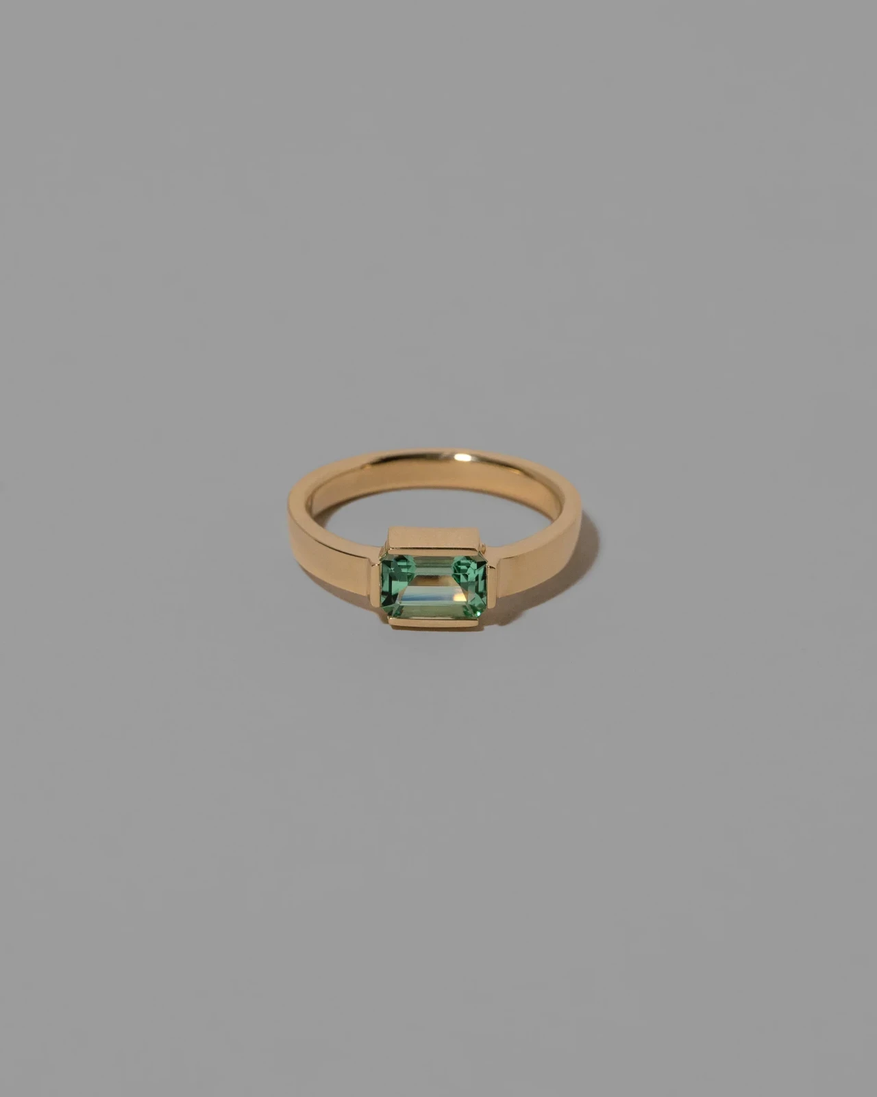 Fold Ring - Emerald