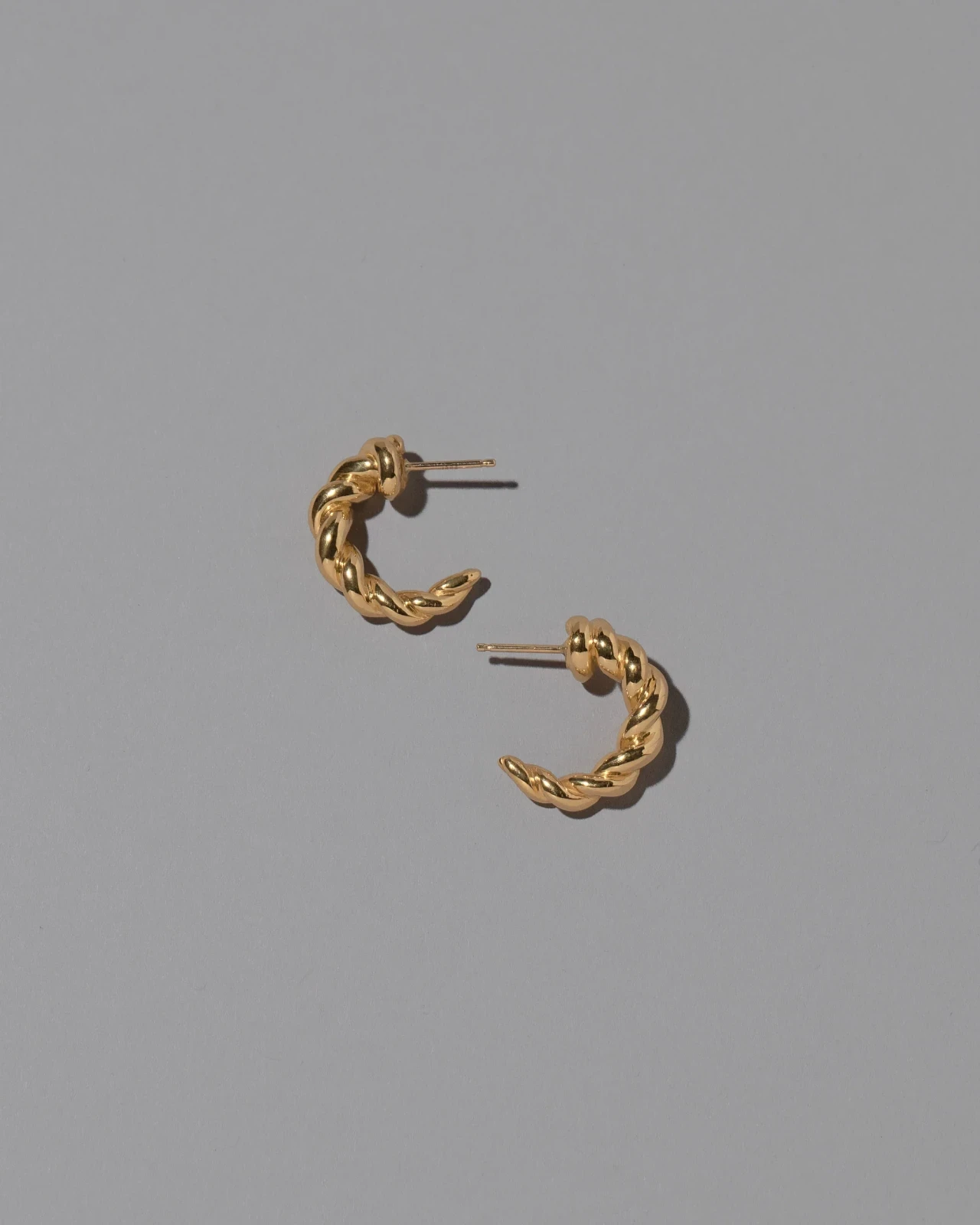 Foothill Hoop Earrings - Solid Gold