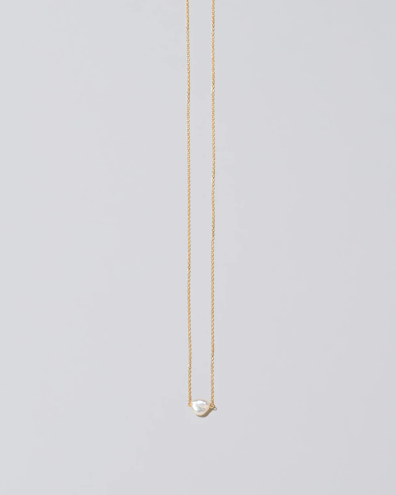 Lagniappe Pearl Necklace - White