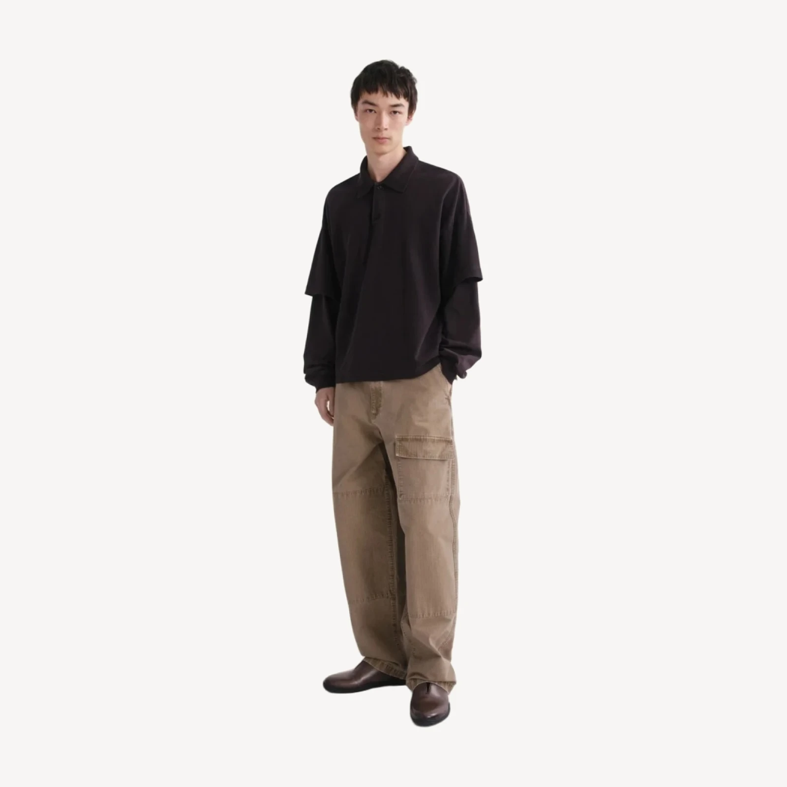 Curren Double Sleeve Polo in Elysian