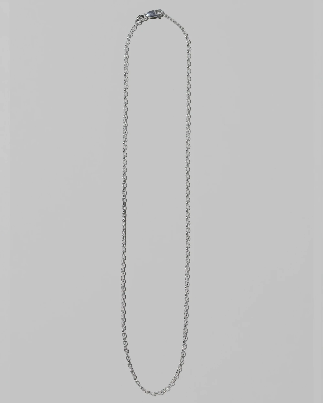 Sterling Silver Short Loop Chain Necklace - 1.95mm