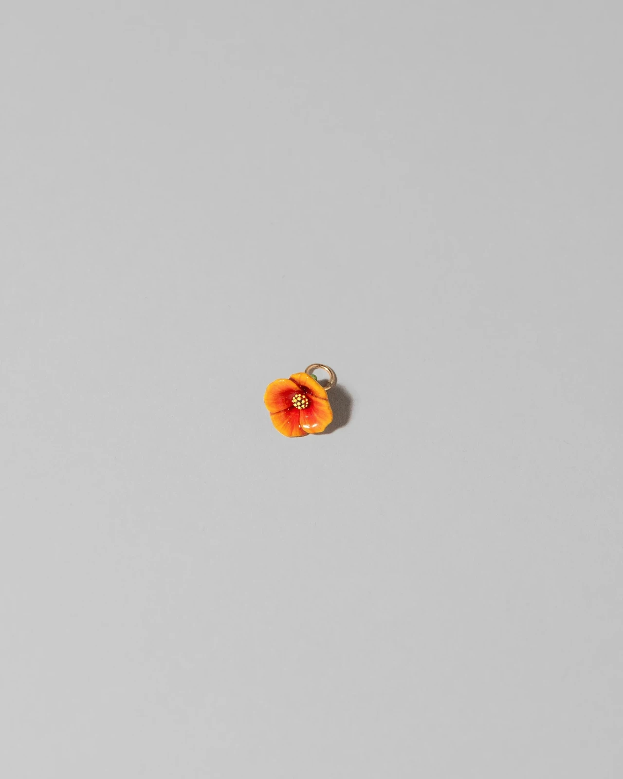 California Poppy Charm