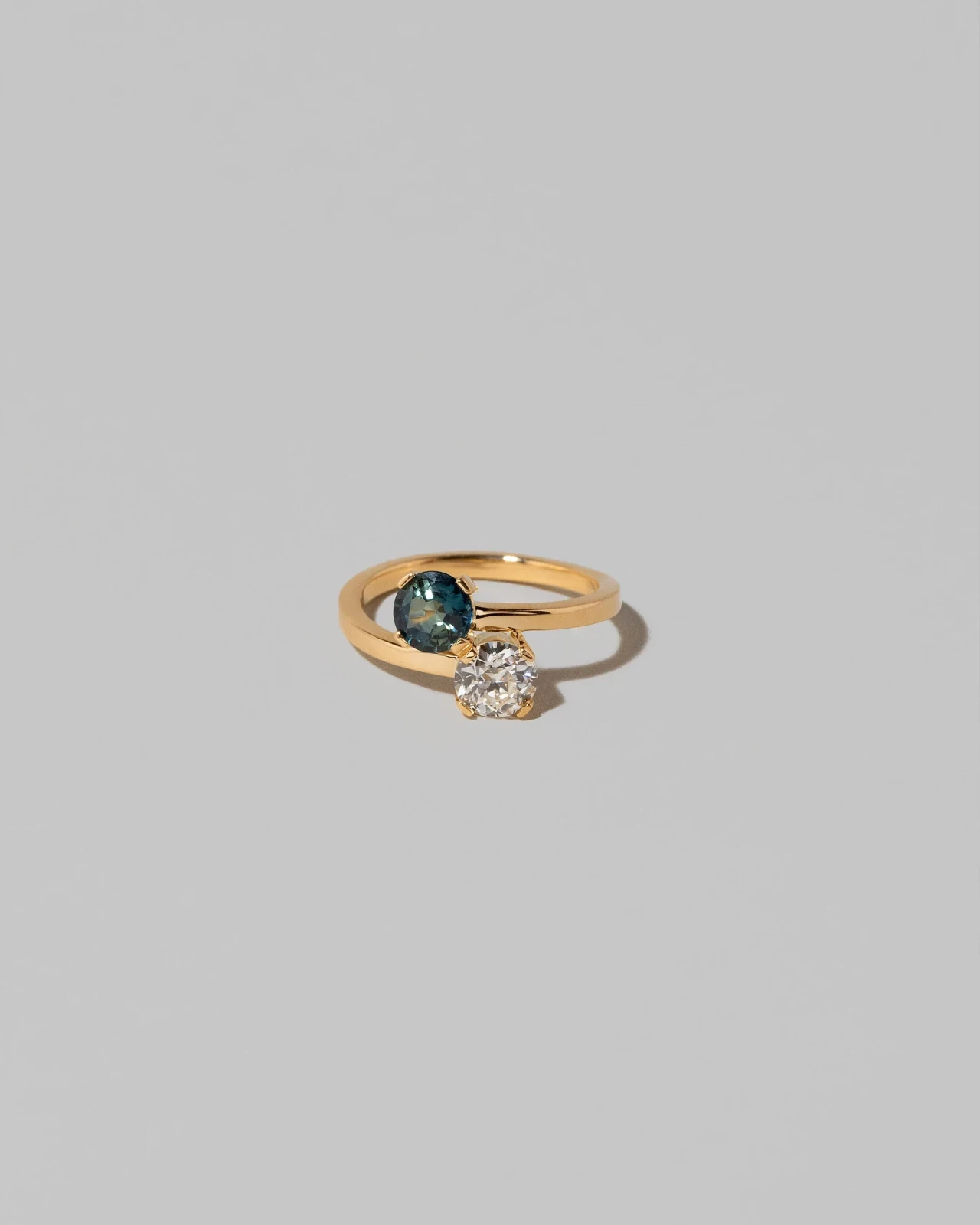 Union Ring - Sapphire & Diamond
