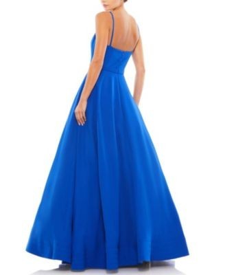 Mac Duggal Classic A-Line V-Neck Ballgown