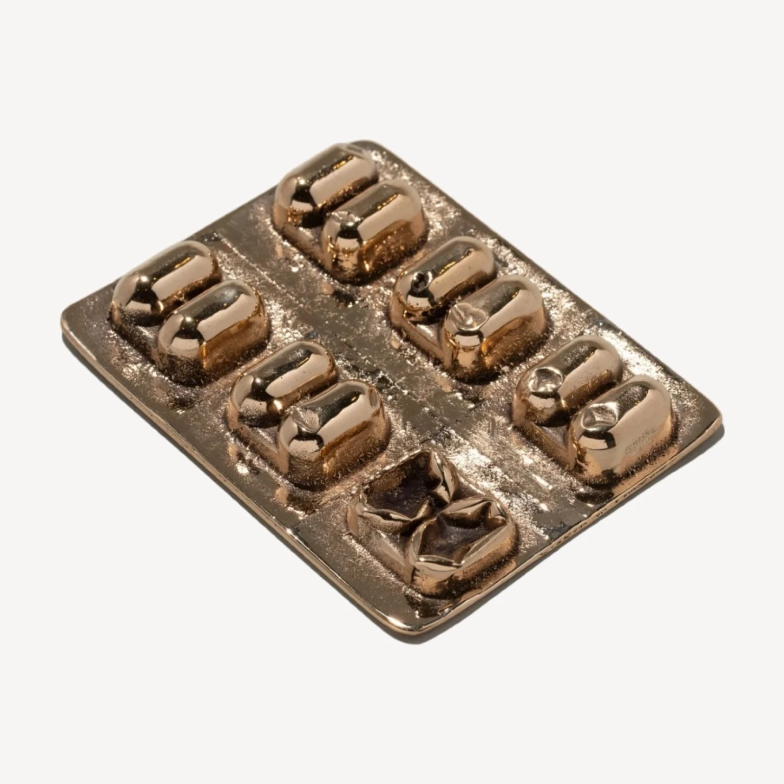 Cast Bronze Cold Medicine