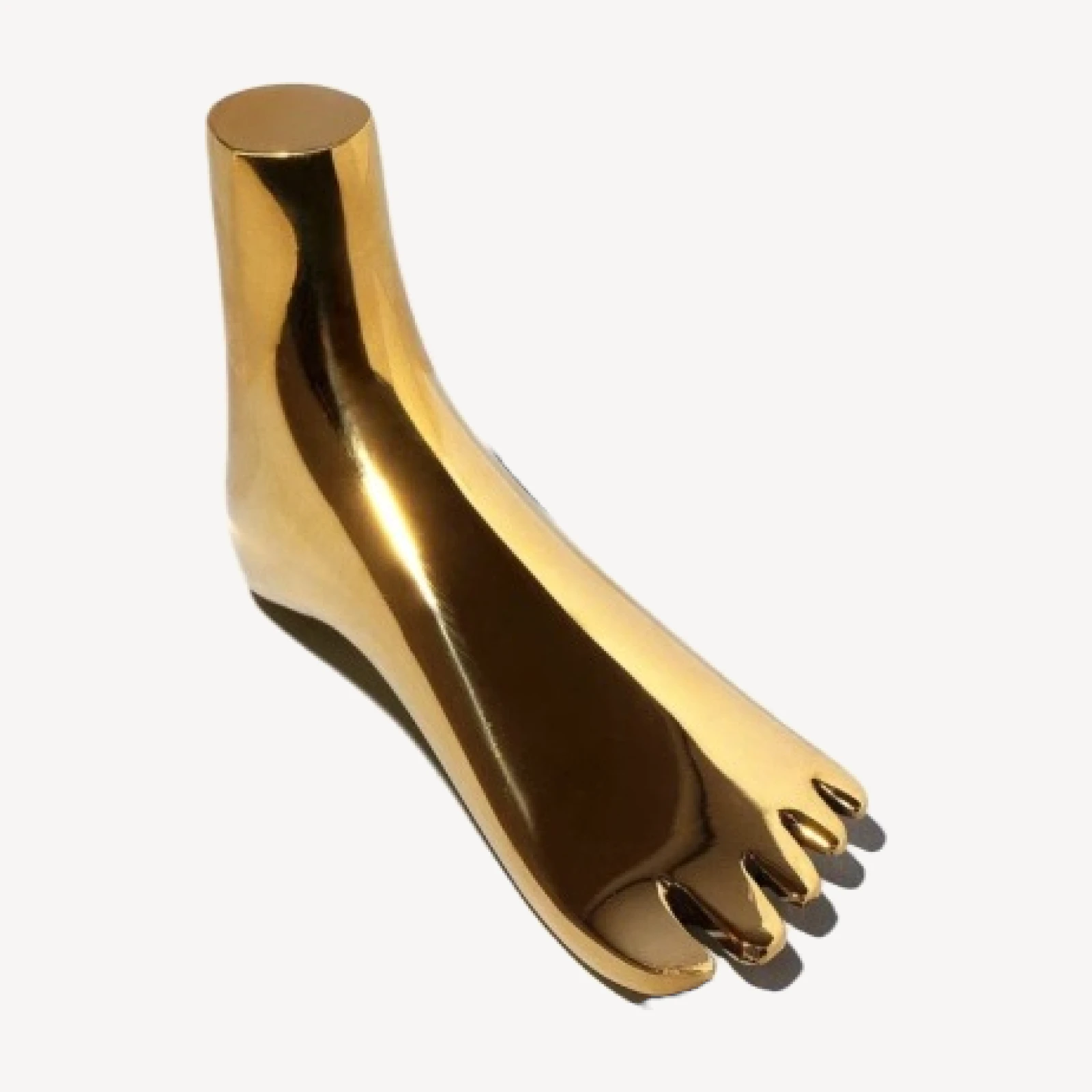 Brass Foot Paperweight