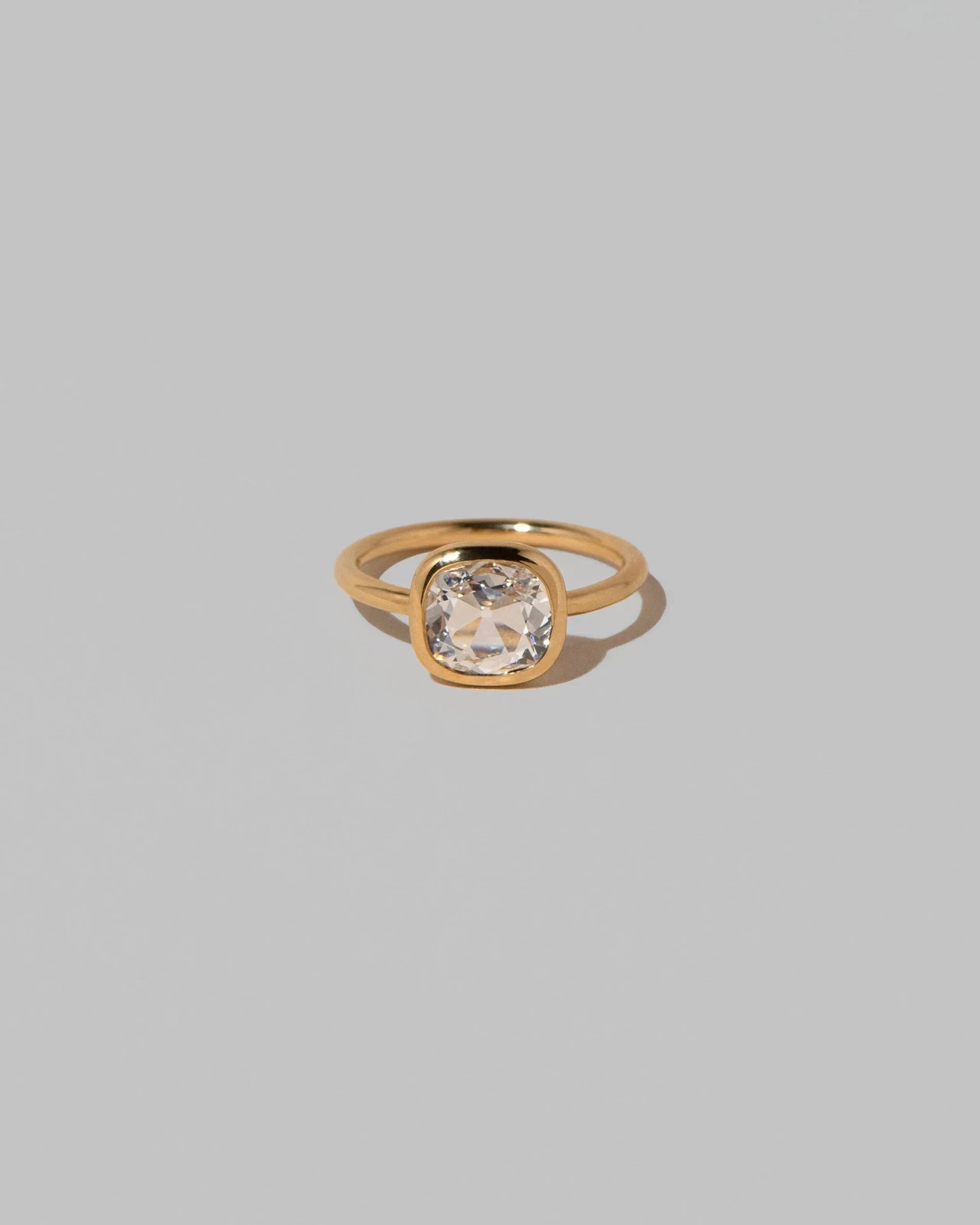 Gusher Ring - Cushion Diamond
