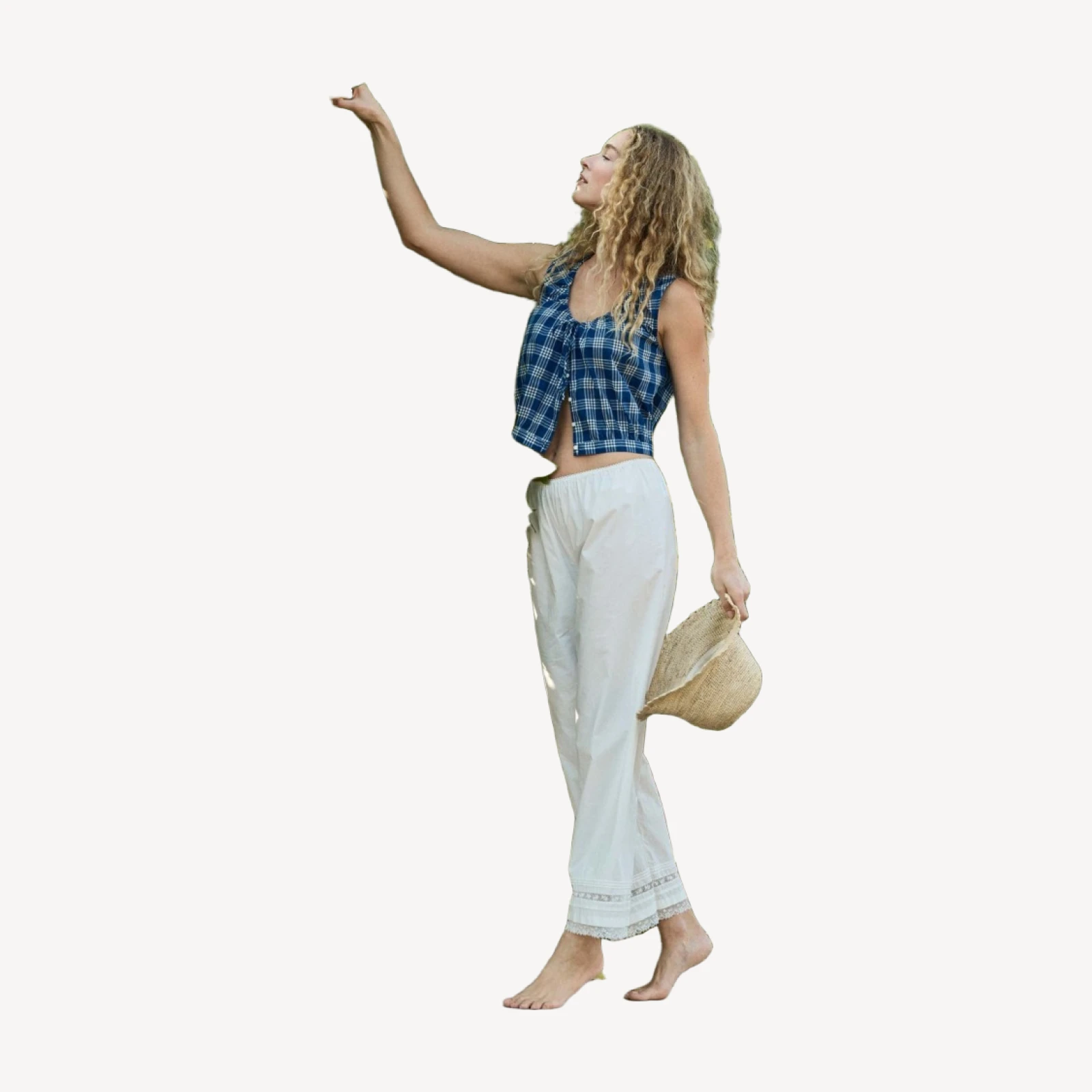 LAVONA PANT -- POWDER