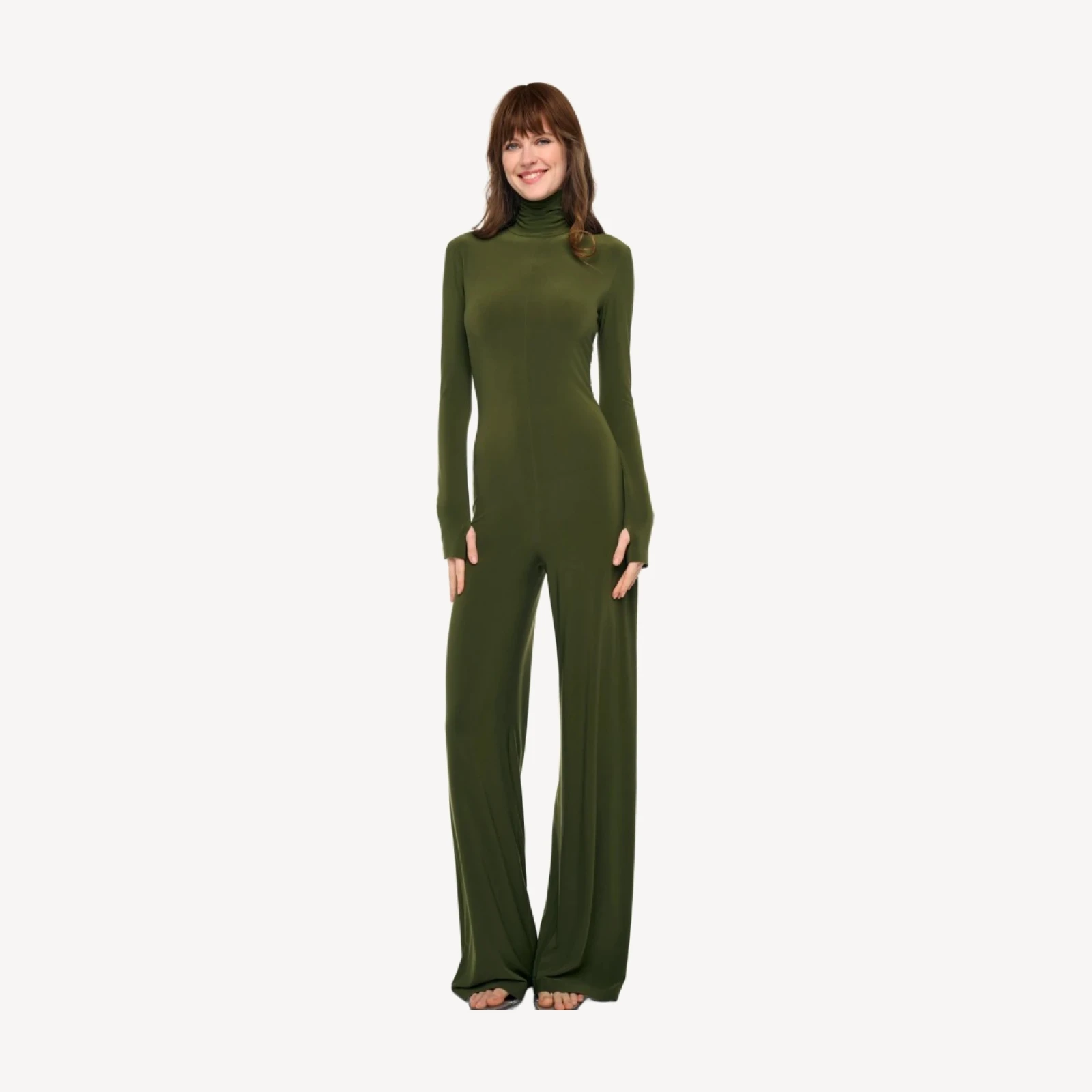 LONG SLEEVE TURTLE JUMPSUIT