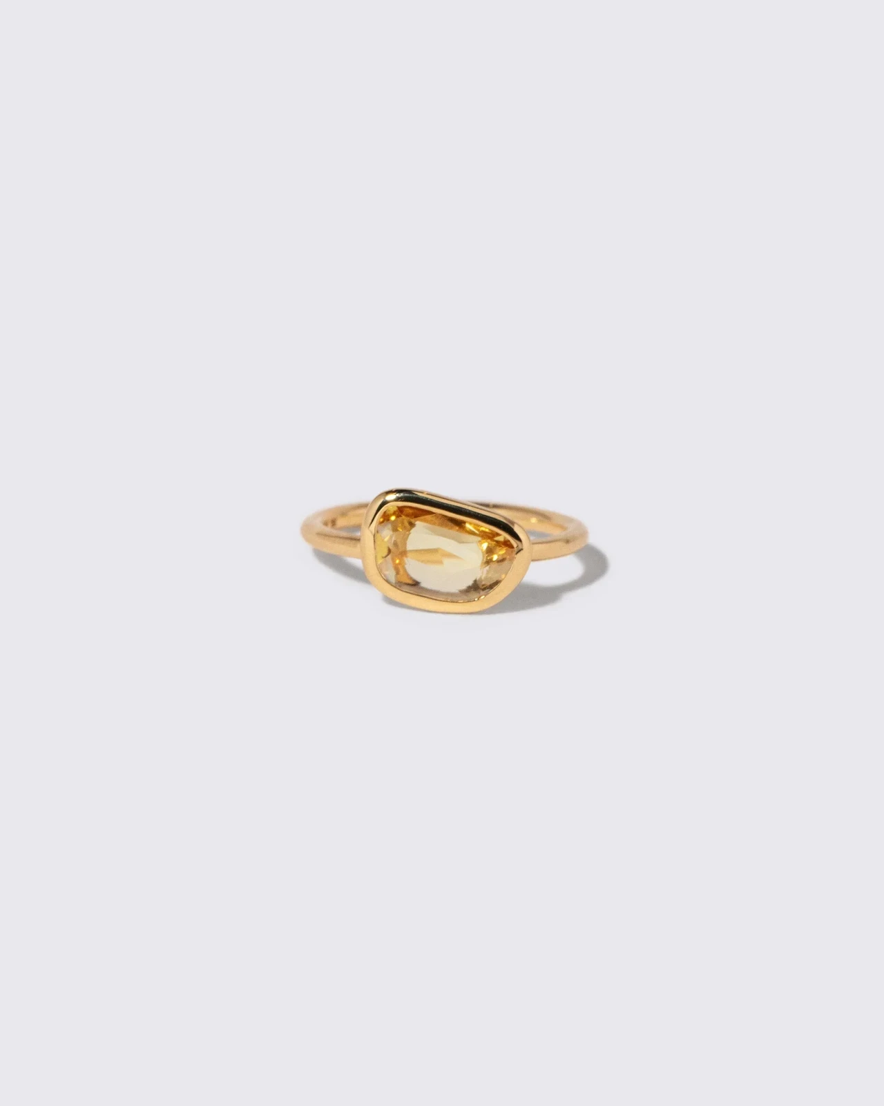 Gusher Ring - Yellow Sapphire
