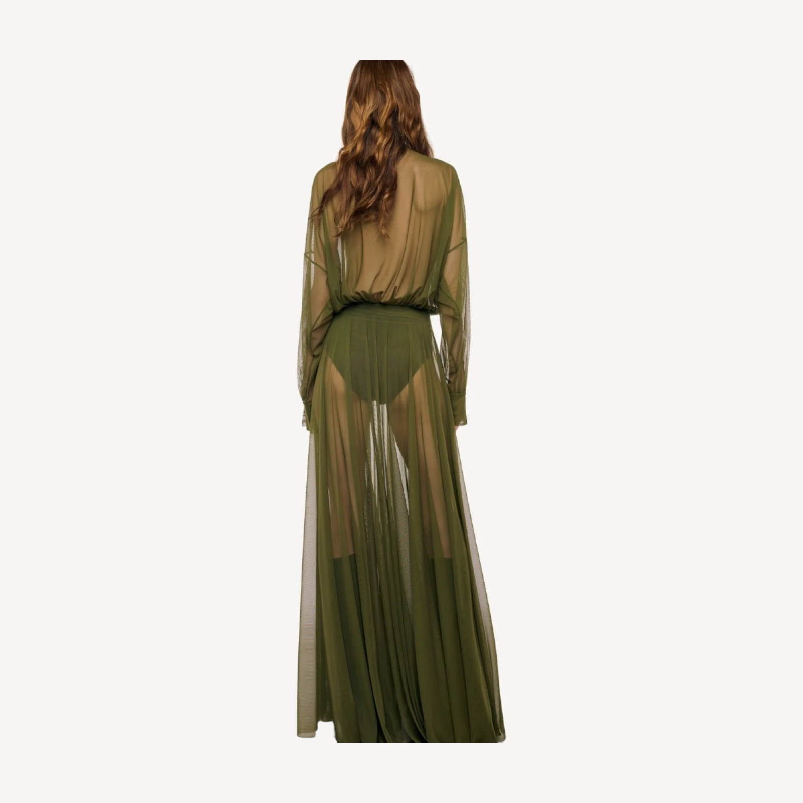 FLARED SKIRT TO FLOOR W/ PANTY