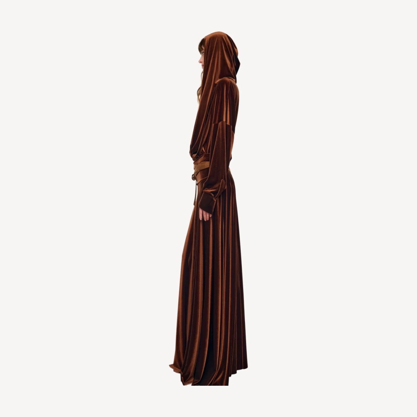 FLARED SKIRT TO FLOOR