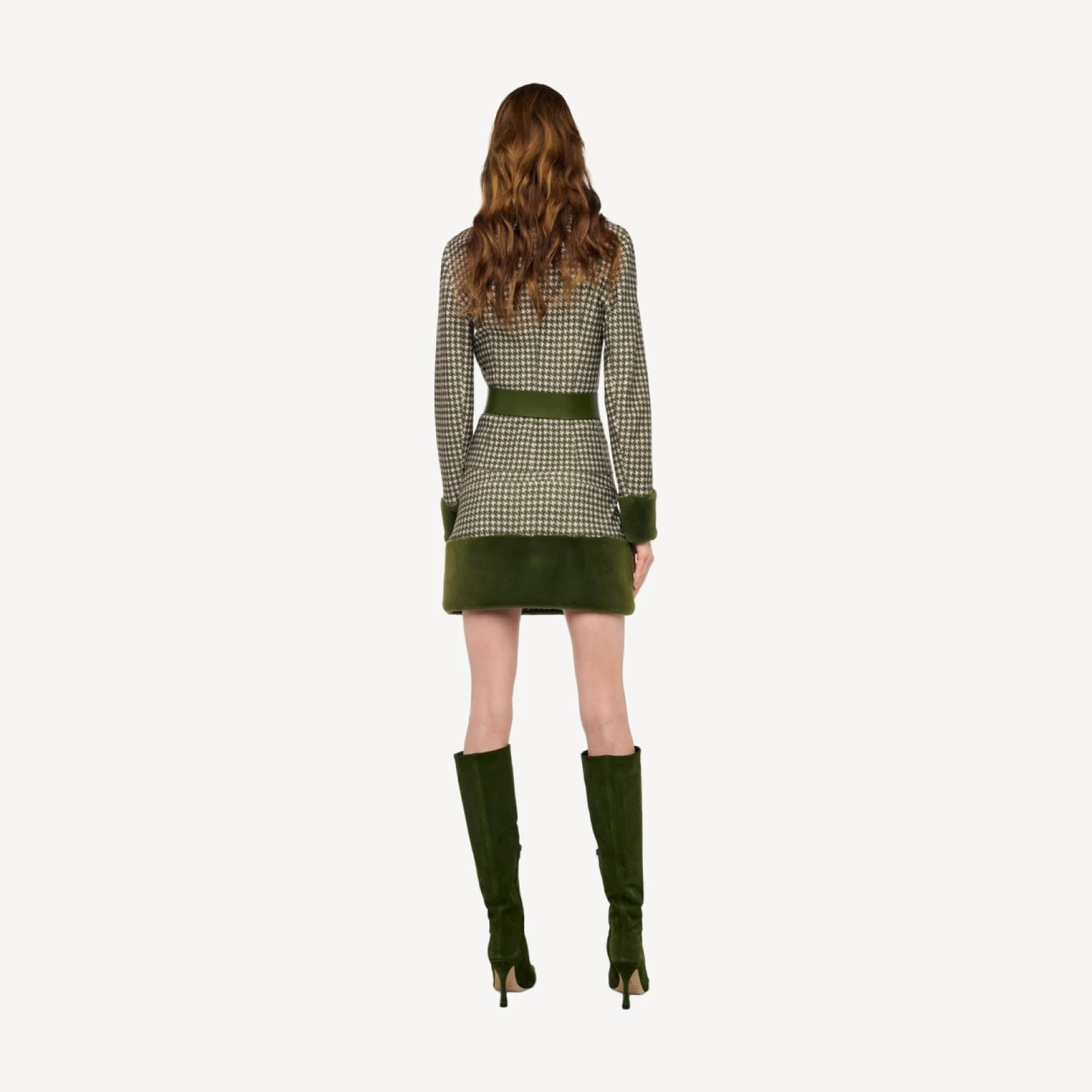 STRAIGHT MINI SKIRT WITH COMBO