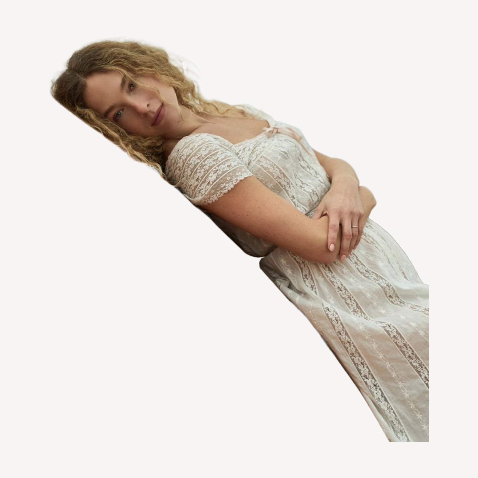 GEORGIANA DRESS -- SALT