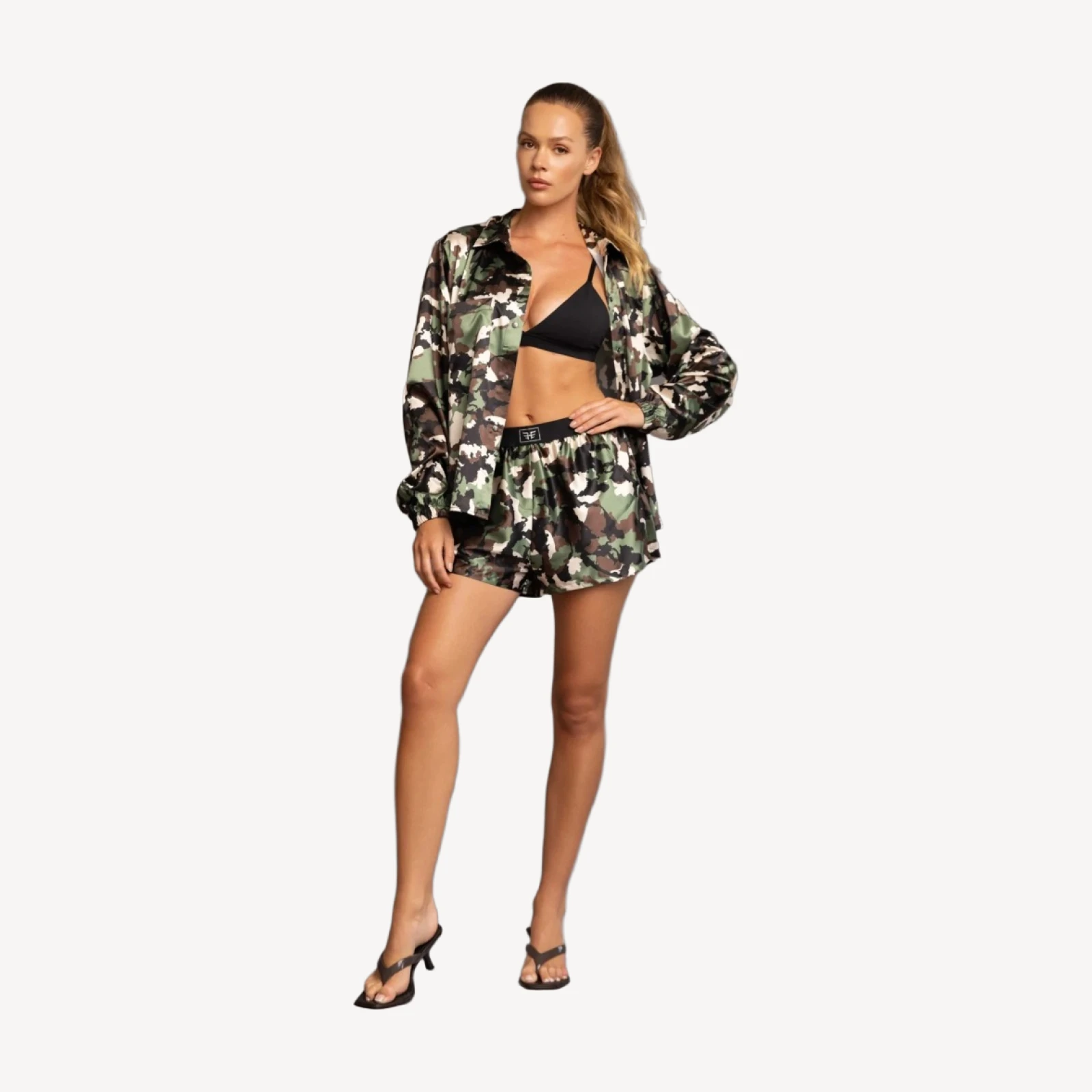 Satin Boxer [Vintage Camo]