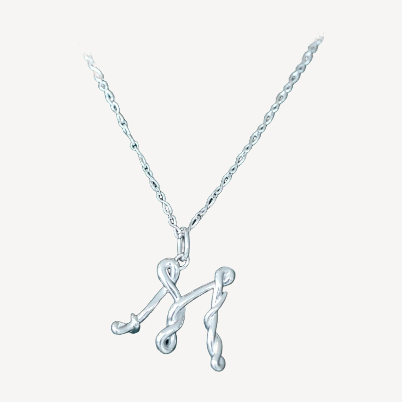 Sterling Silver Infinity Chain Necklace