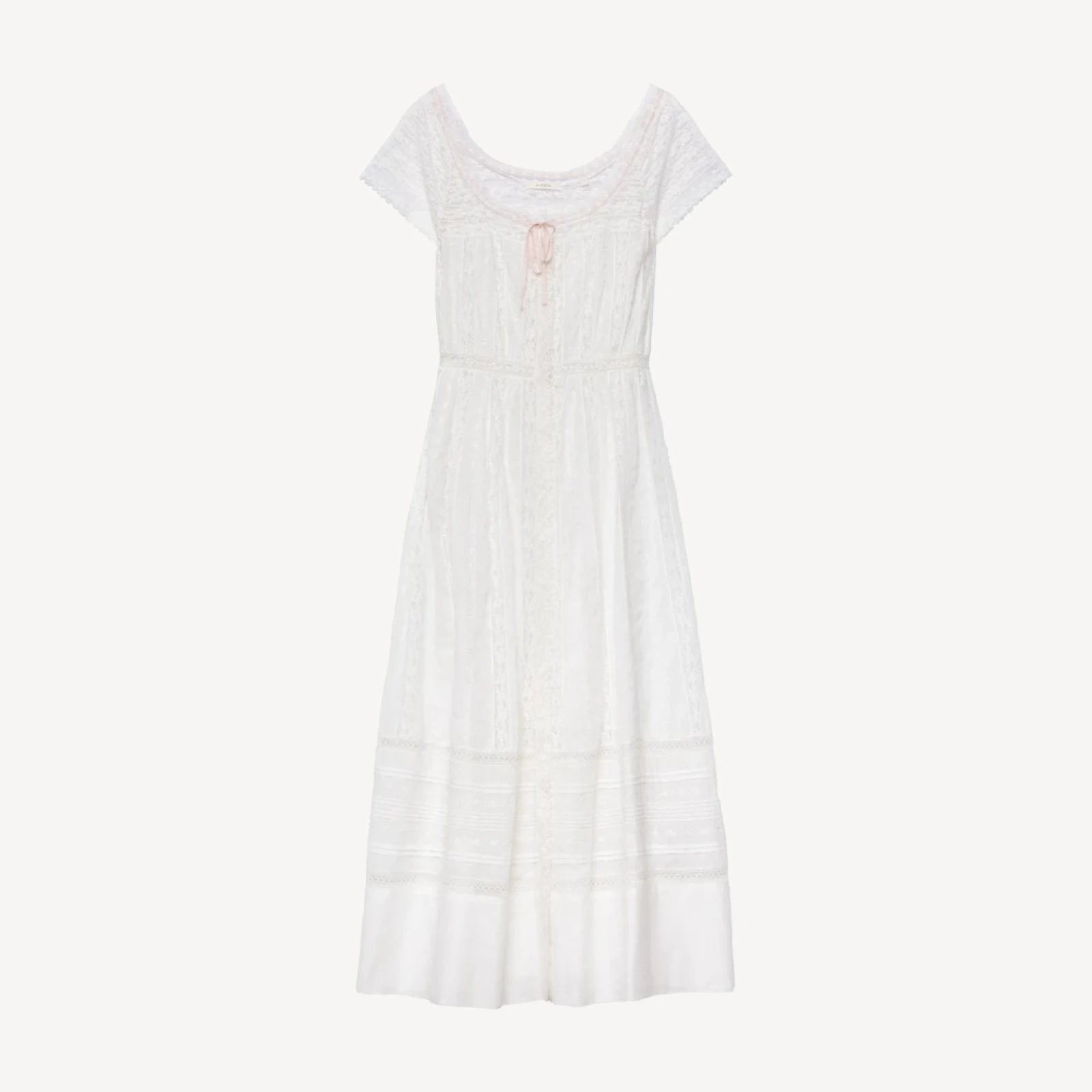 GEORGIANA DRESS -- SALT
