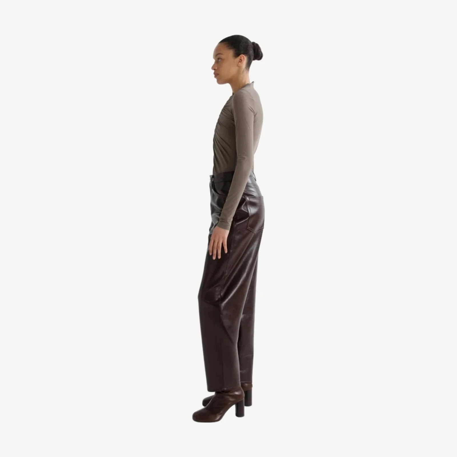 Lupin Bodysuit in Mink