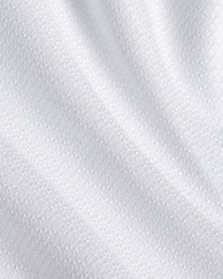 David Donahue Trim Fit Dobby Solid Dress Shirt