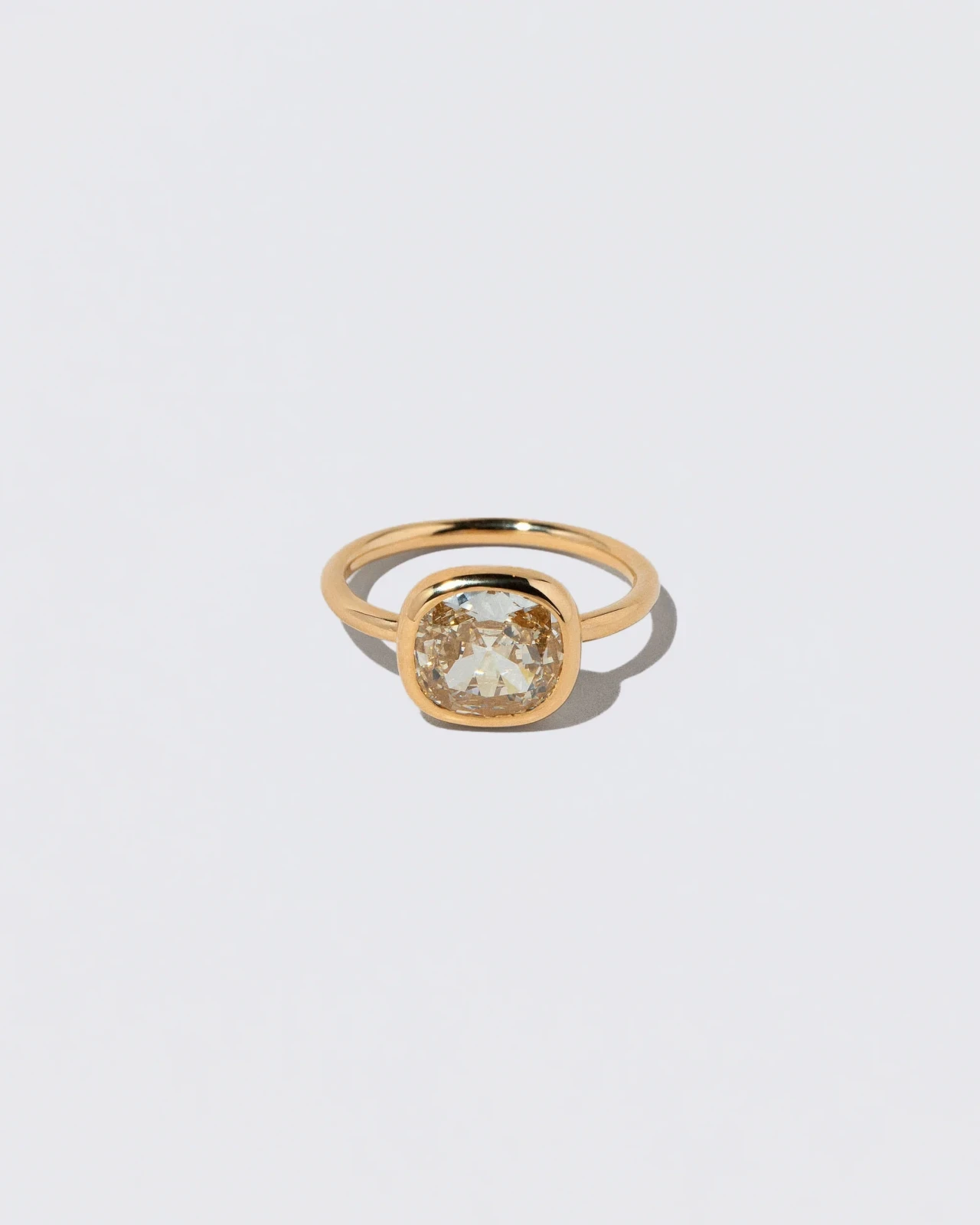Gusher Ring - Super Cushion Diamond