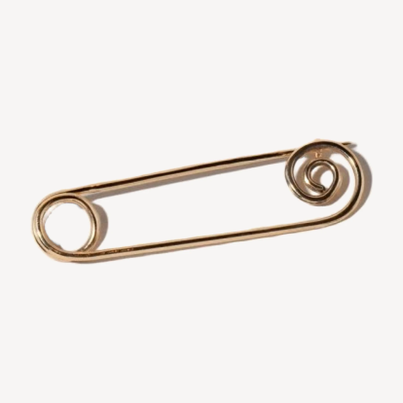 Spiral Charm Holder Brooch