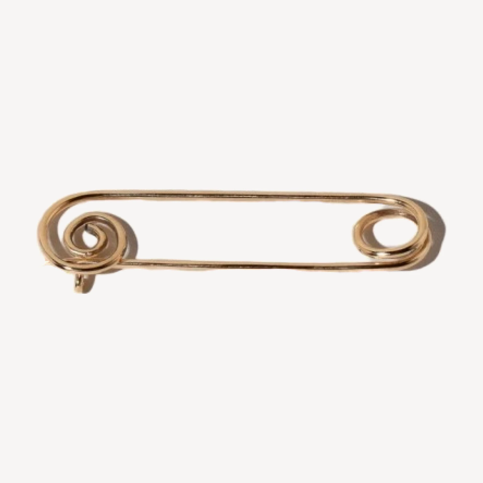 Spiral Charm Holder Brooch
