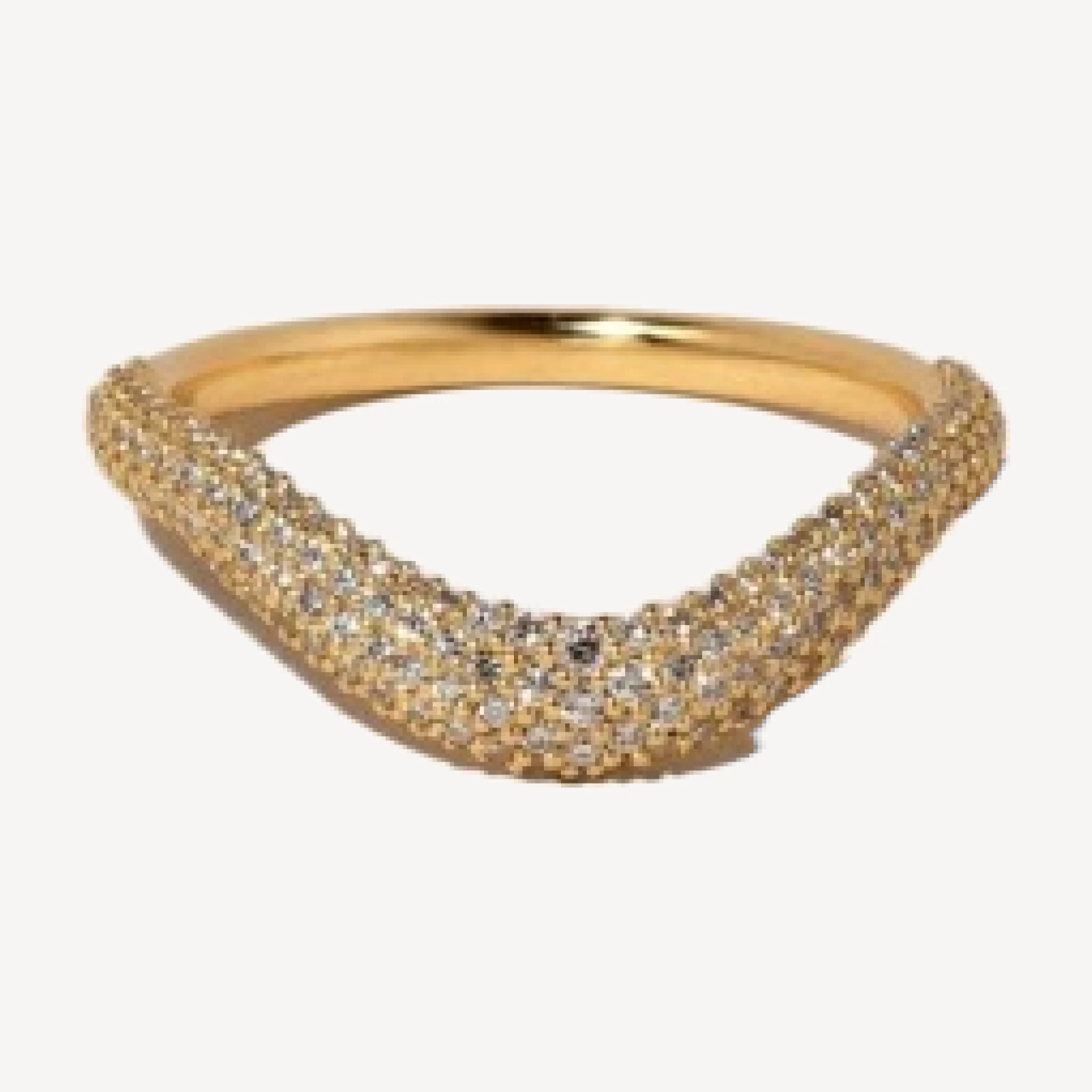 Pavé Thin Level Band