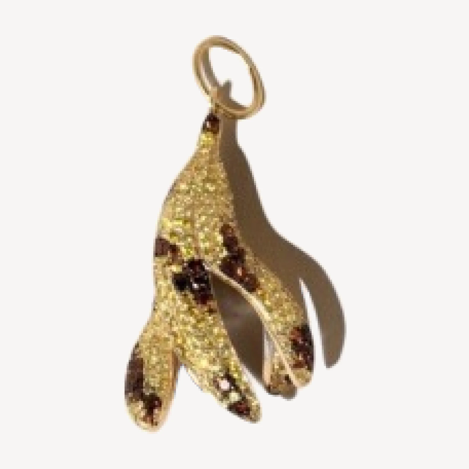 Bruised Banana Peel Charm