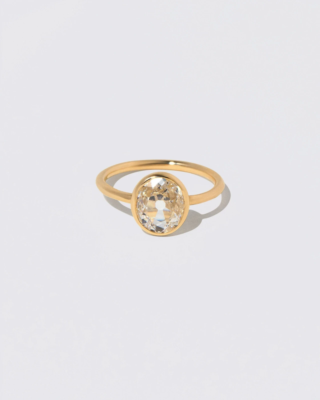 Gusher Ring - Cushion Diamond