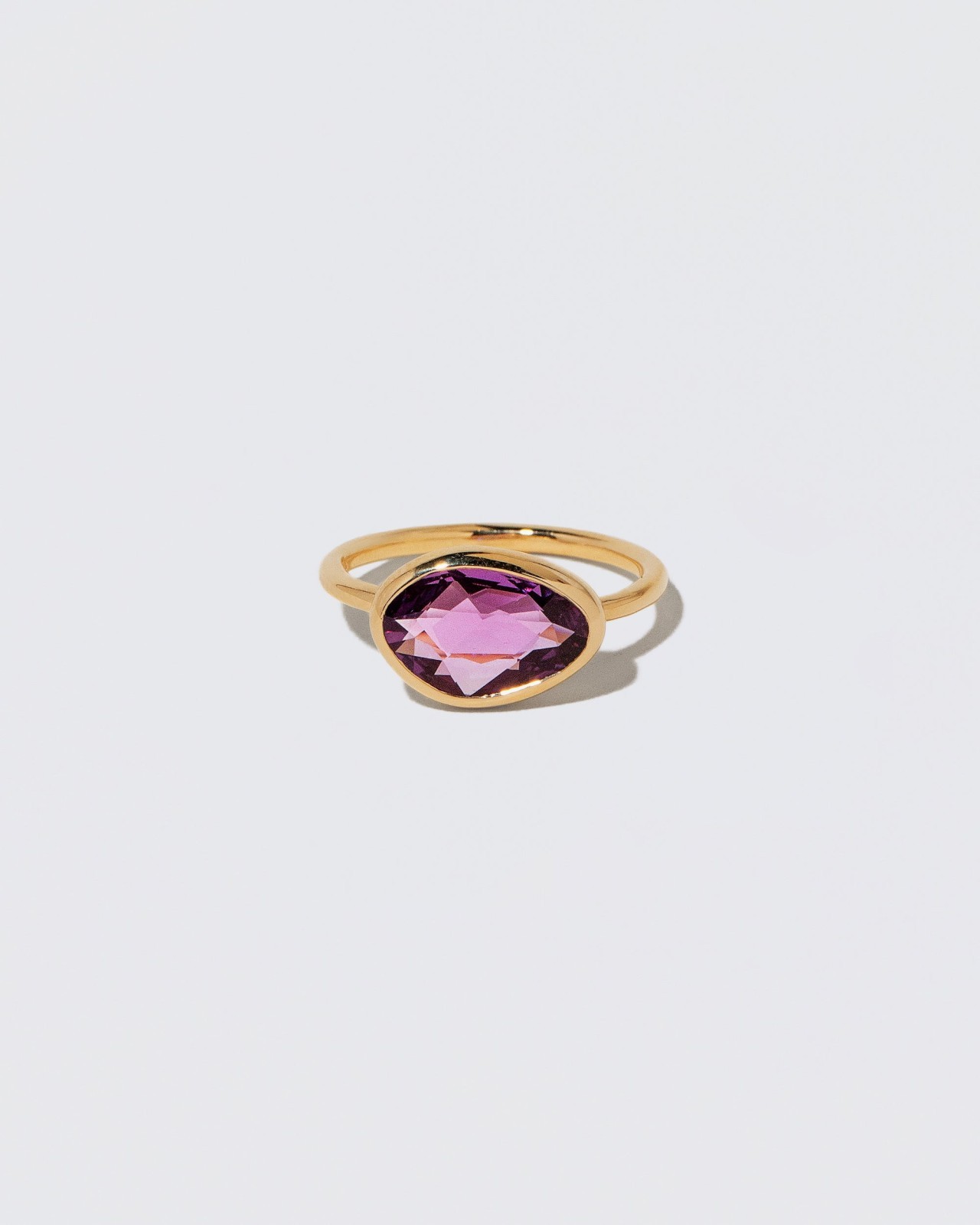Gusher Ring - Deep Pink Sapphire