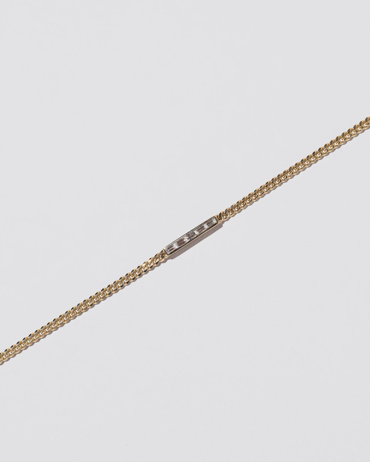 Identity Chain Bracelet - 2.4mm Diamond