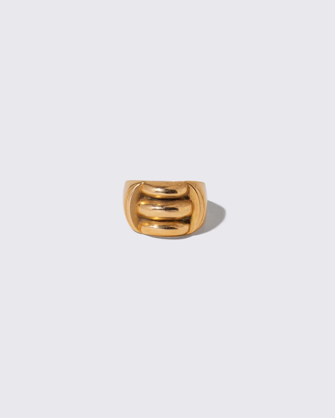 Vintage Gold Gadroon Ring