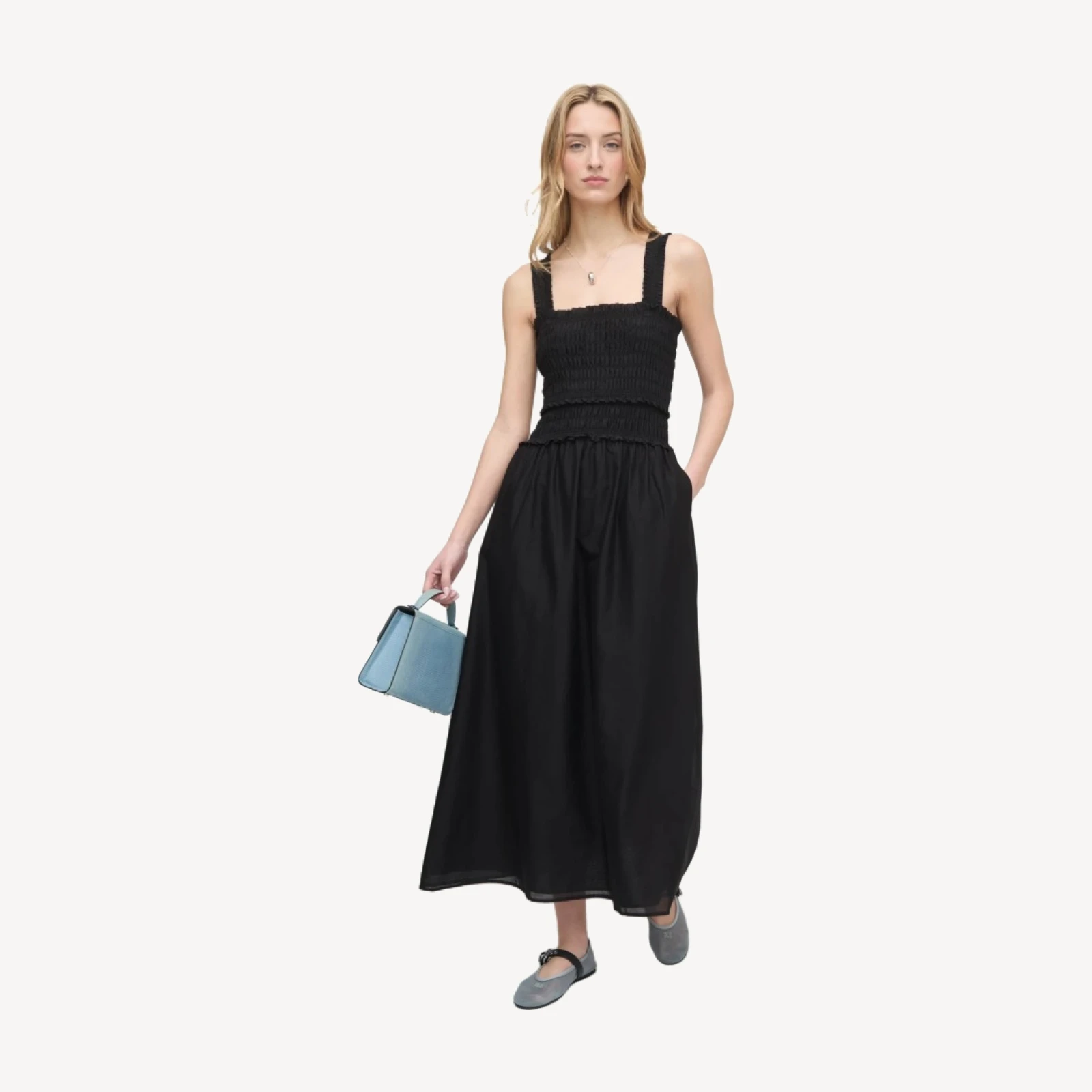 The Azalea Maxi Nap Dress - Black