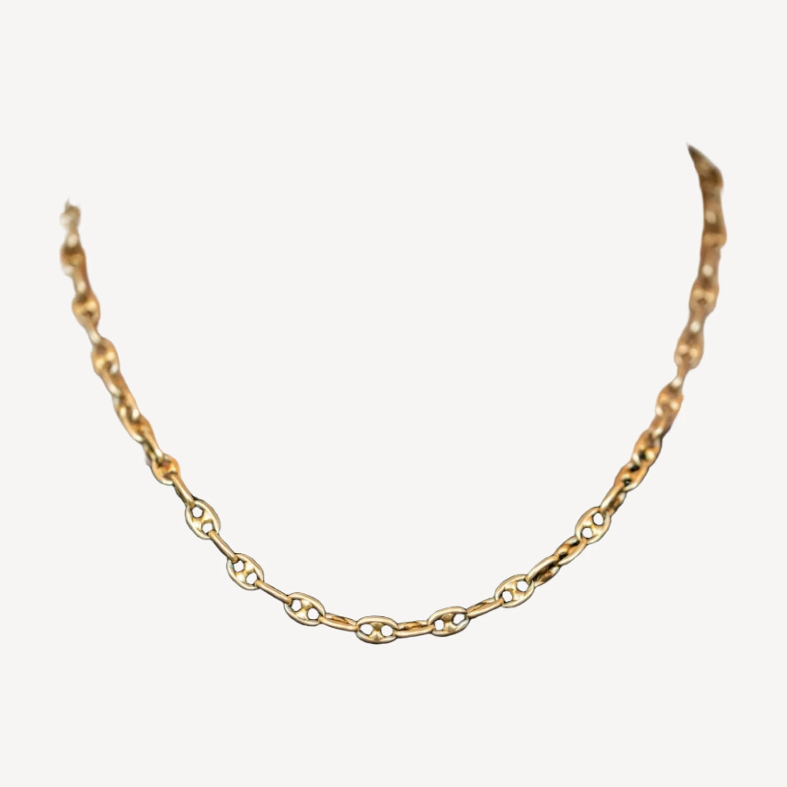 Vintage Mixed Link Chain Necklace