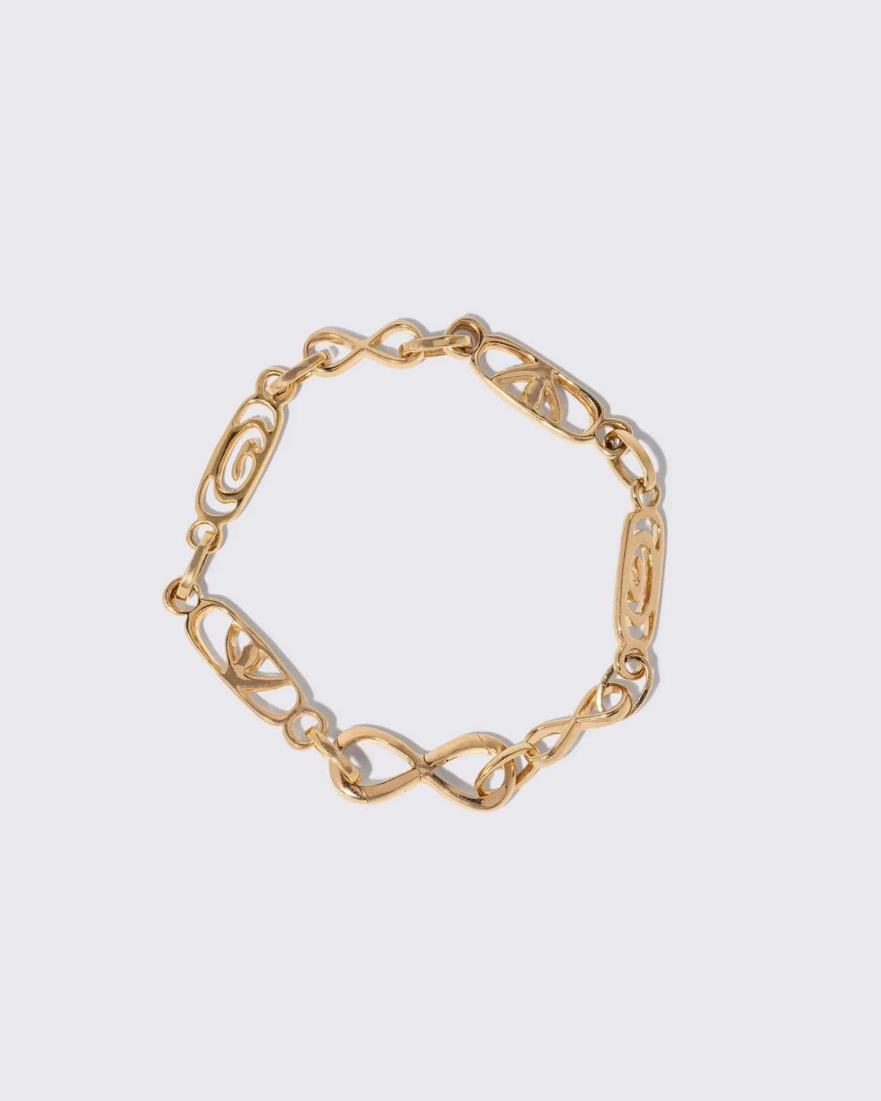 Infinity Openable Link Bracelet