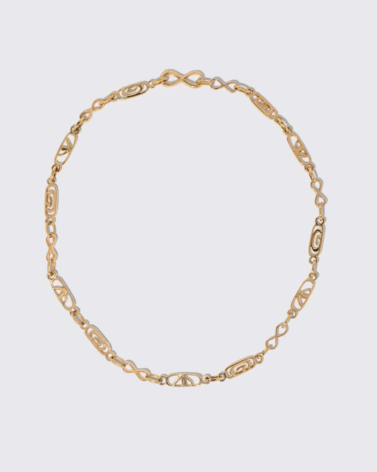 Infinity Openable Link Necklace