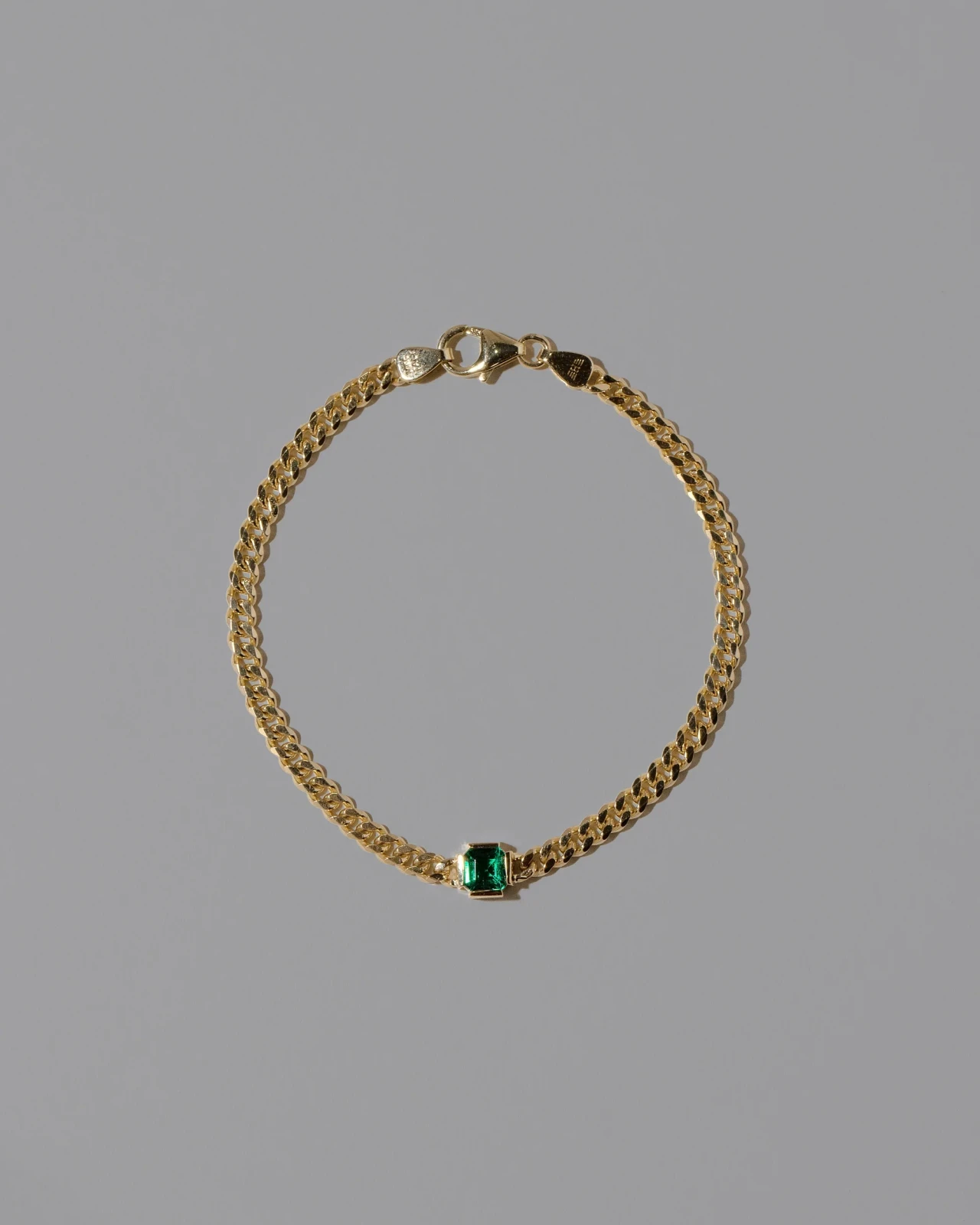 Emerald Fold Bracelet