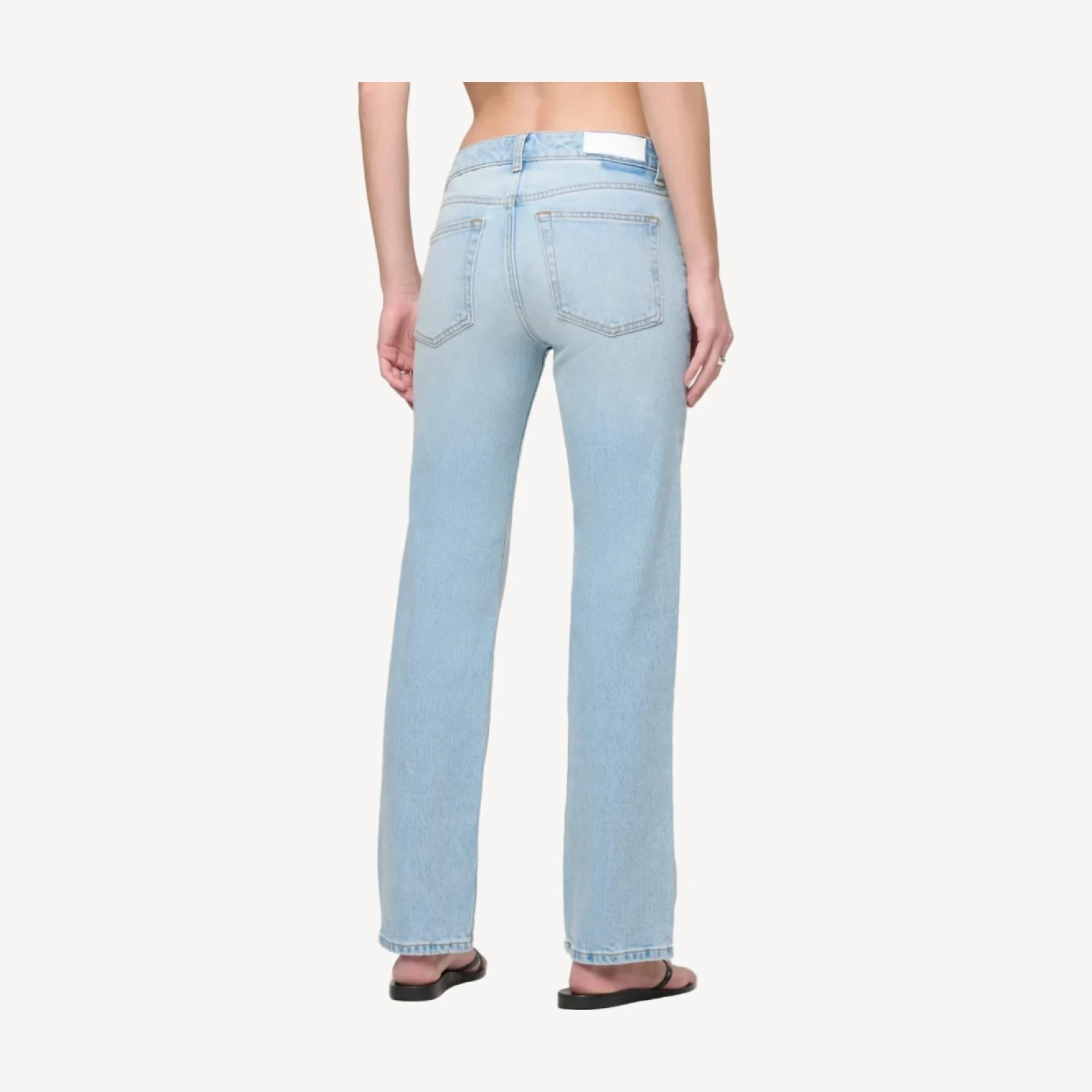 Slim Straight Crop - Silver Springs