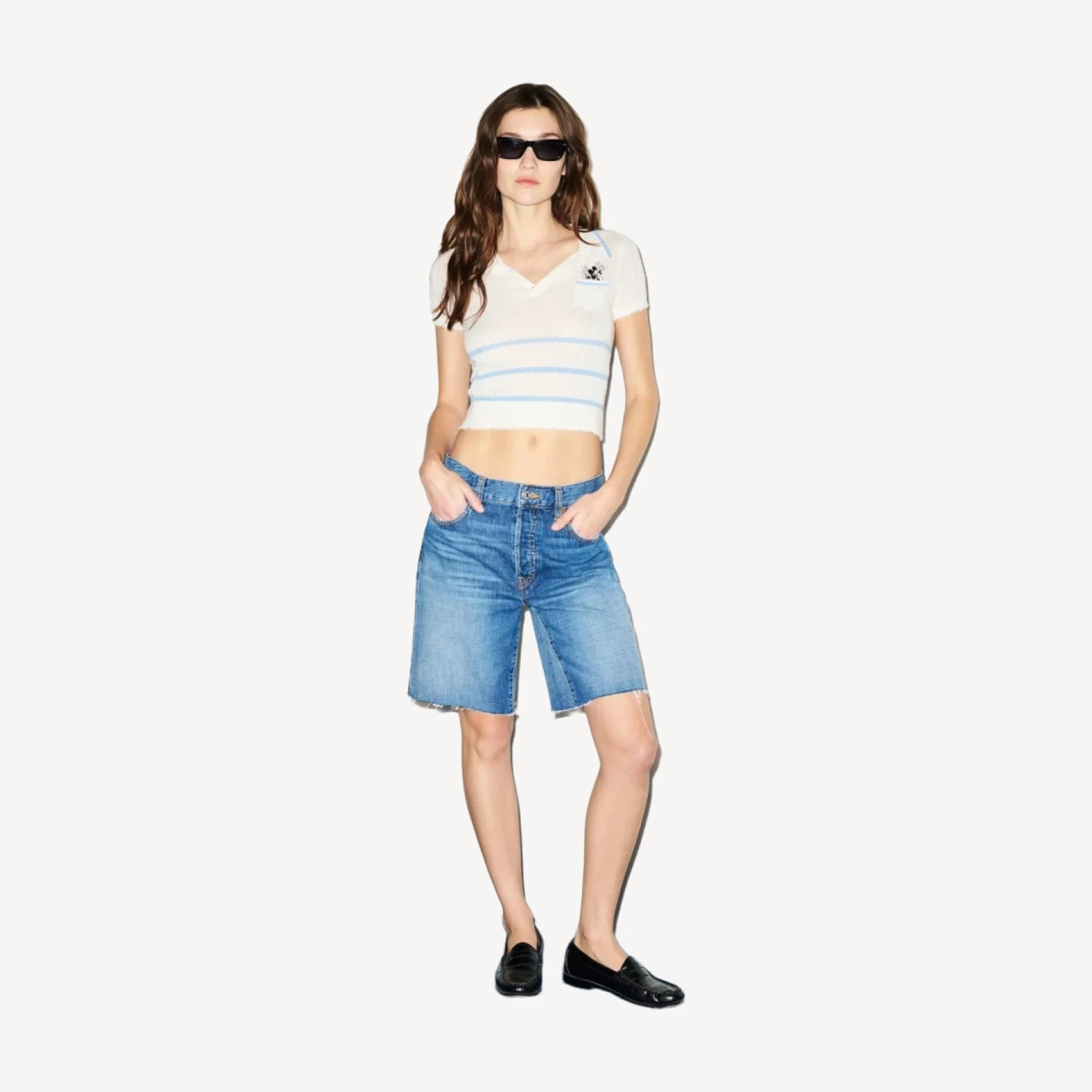 90s Comfy Short - Crystal Indigo