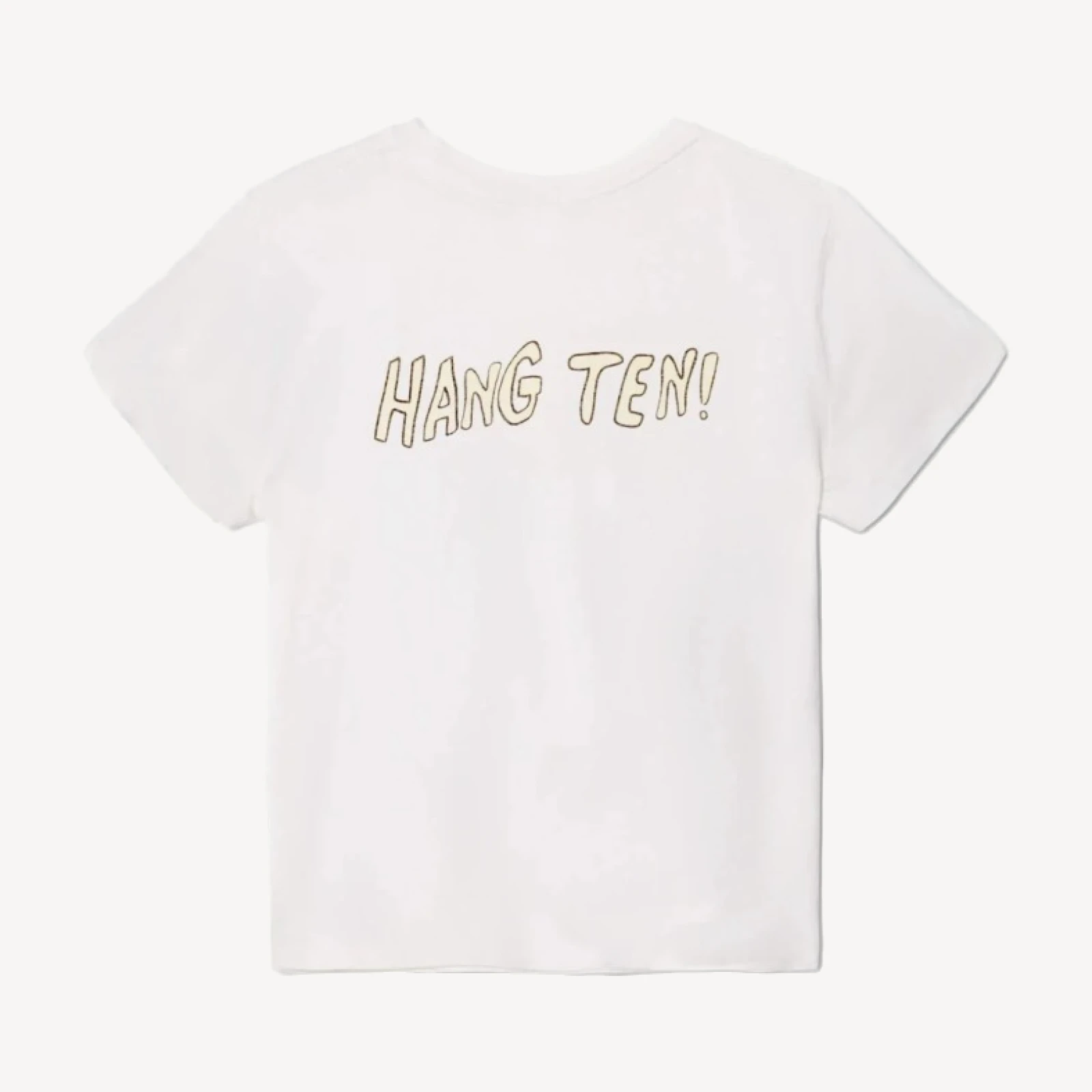 Classic Tee Snoopy Hang Ten - Vintage White
